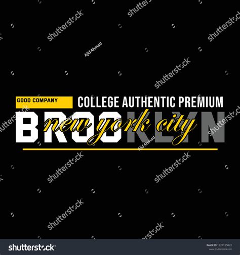 New York City Brooklyn College Premium Stock Vector (Royalty Free ...