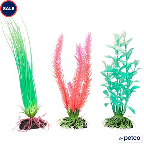 Imagitarium Glow & Dark Aquarium Plant Variety Pack