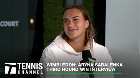 Aryna Sabalenka Approves of 'Tsitsidosa' Relationship | 2023 Wimbledon ...