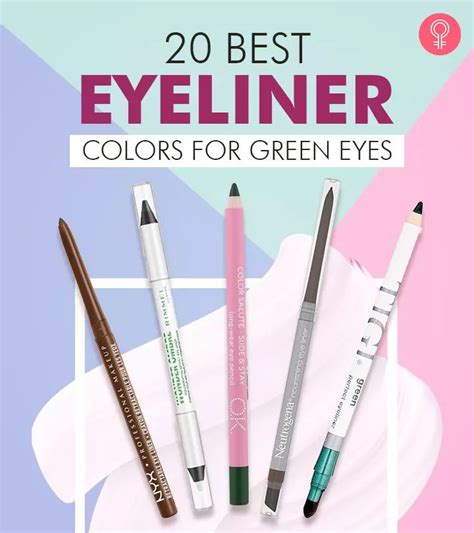 20 Best Eyeliner Colors For Green Eyes | Best eyeliner, Green eyes ...