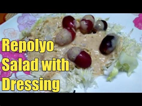 Repolyo Salad - YouTube