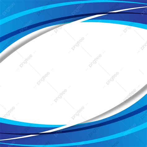 Abstract Blue Wavy Vector Hd Images, Abstract Blue Wavy Business And Wave Border Frame On ...