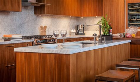 Walnut Flat Panel Kitchen Cabinetry | Bay Area | Berkeley Mills