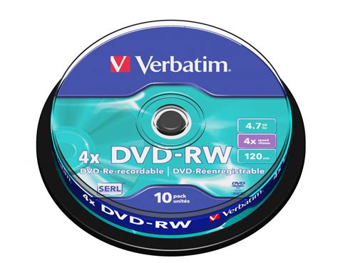 Buy DVD-RW Matt Silver | DVD-RW 4.7GB | DVD-RW Verbatim Recordable & Rewritable Discs | Verbatim ...