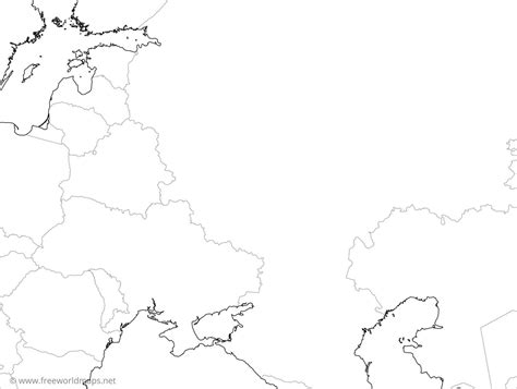 Eastern Europe Political Map