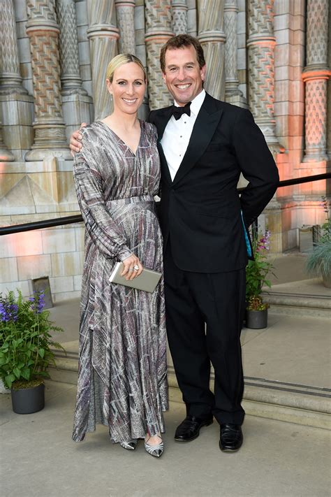 Royal siblings Zara Tindall and Peter Phillips attend glitzy charity ...