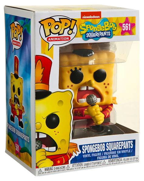 Funko POP! Animation Spongebob Squarepants Holiday #561 Spongebob Squarepants (Band) - New