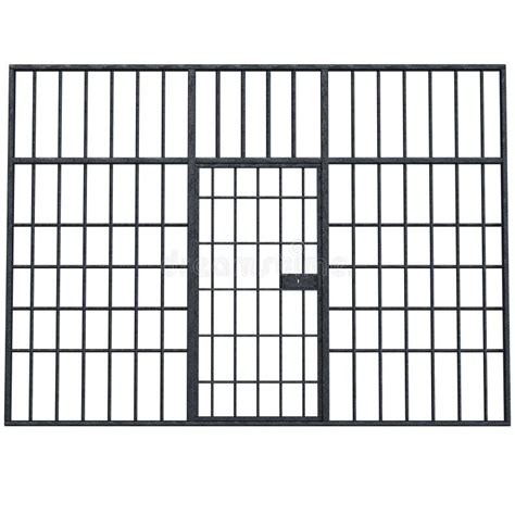 Prison Cell Interior Door, 3D Illustration, 3D Rendering Stock ...