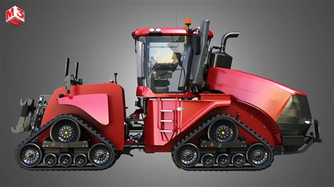 CASE Quadtrac Series - 3D Model by Markos3d