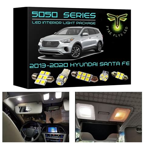 Buy Fyre Flys 11 Piece White LED Interior Lights for 2013-2020 Hyundai ...