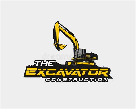 Excavator Logo Template Vector. Heavy Equipment Logo Vector for ...