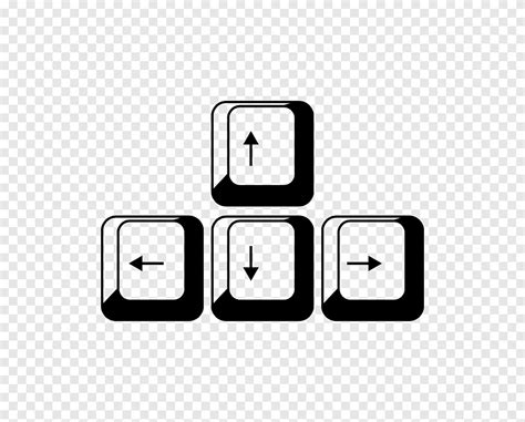 컴퓨터 키보드 화살표 키 컴퓨터 아이콘 Page Up and Page Down 키, 화살표, 텍스트, 직사각형 png | PNGEgg