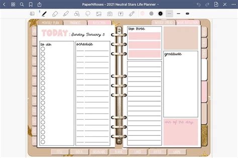 Free planner templates for goodnotes - Use this fantastic and hassle free digital planner ...