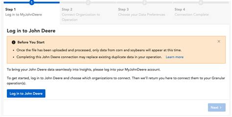 Machine Data: Connecting to John Deere Operations Center – Granular Insights