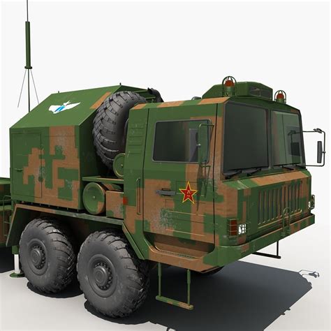 China HQ-9 Anti-aircraft Missiles System 3D Model $149 - .max .fbx - Free3D