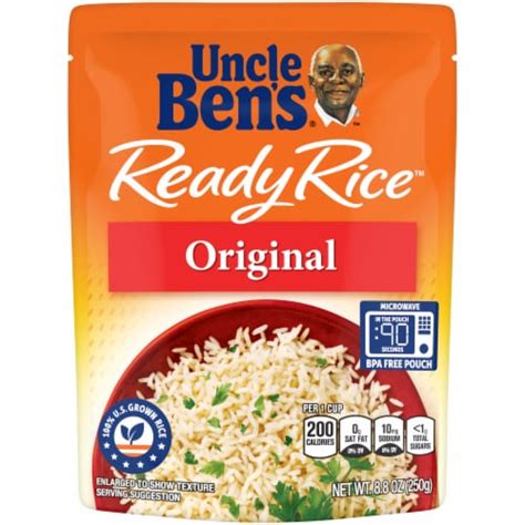 Uncle Ben's Original Ready Rice, 8.8 oz - Harris Teeter