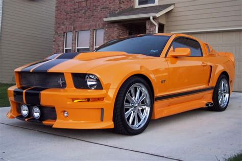 Orange Mustang Colors & Paint Codes - LMR.com