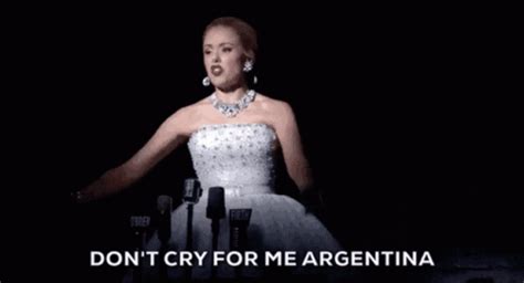 Dont Cry For Me Argentina Evita GIF - Dont Cry For Me Argentina Evita ...