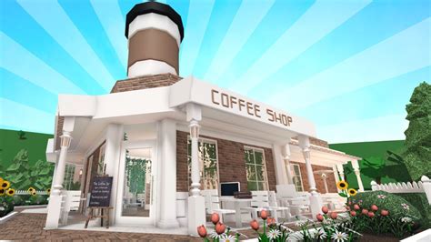 Building a COFFEE SHOP in Bloxburg! - YouTube