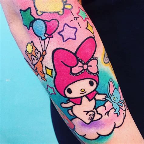 Hello Kitty Temporary Tattoos