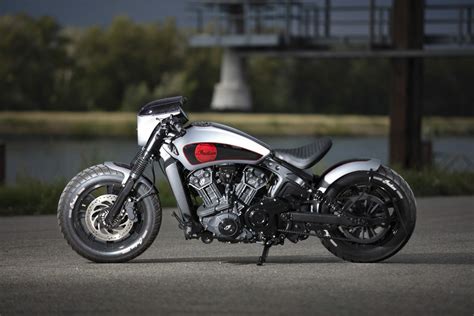 WUNDERKIND-Custom: „Indian Scout Bobber Newchurch THREE“ › Motorcycles.News - Motorcycle-Magazine