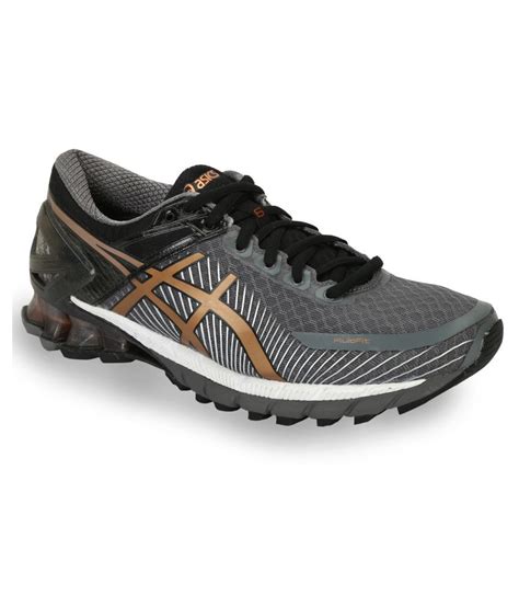 Asics GEL-KINSEI 6 Gray Running Shoes - Buy Asics GEL-KINSEI 6 Gray Running Shoes Online at Best ...