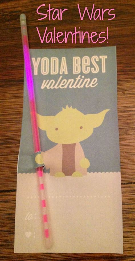 My Constant Chaos: Yoda Best Valentines ~ Free Printable! | Glow stick valentine printable, Glow ...