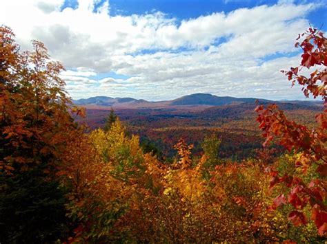 Adirondack Mountains Enveloped in Fall Colors