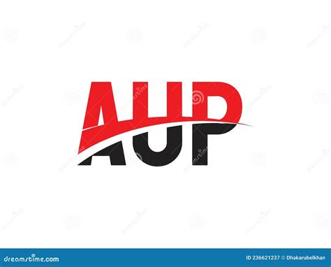 AUP Letter Initial Logo Design Vector Illustration Stock Vector - Illustration of creative ...