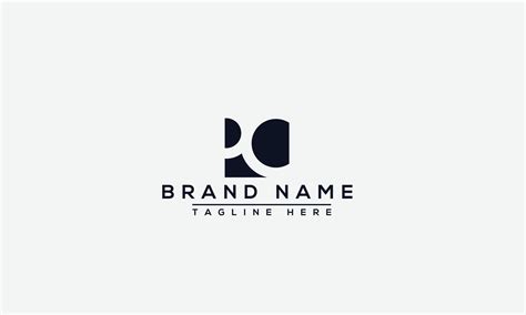 PO Logo Design Template Vector Graphic Branding Element. 10485544 Vector Art at Vecteezy