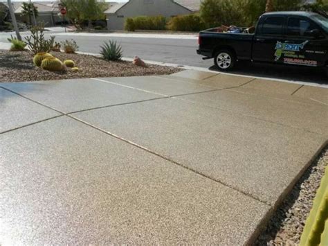 Color flake epoxy installed on a driveway. - Yelp | Concrete coatings, Concrete driveways, Concrete