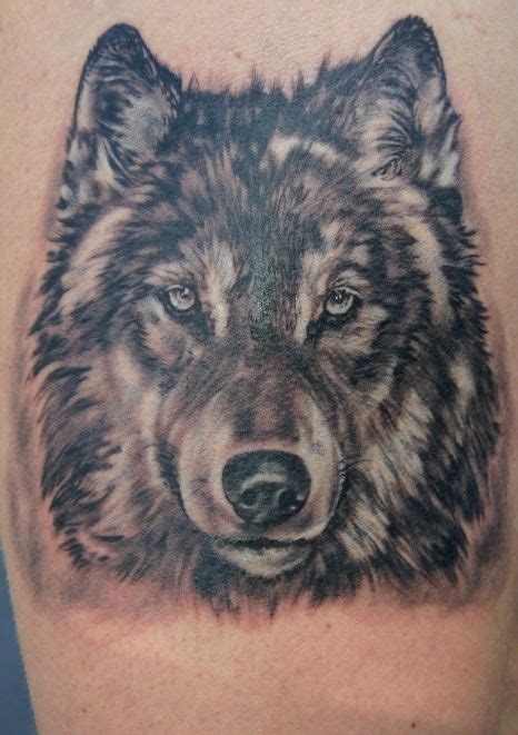 wolf tattoo by twyliteskyz on deviantART | Realistic wolf tattoo ...