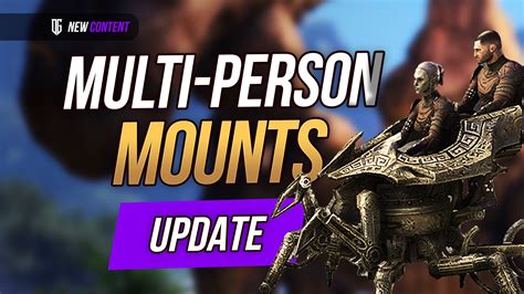 Multi-Rider Mounts Coming to ESO - Deltia's Gaming