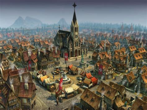 medieval market square - Google Search | Fantasy landscape, Fantasy ...