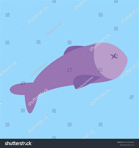 Dead Fish Illustration Vector Cartoon Stock Vector (Royalty Free) 2203636933 | Shutterstock