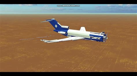 Boeing 727 crash test (Besiege) - YouTube