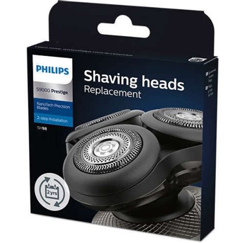 The Philips SH98/70 S9000 Prestige Triple Rotary Cutting Head - Shaver ...