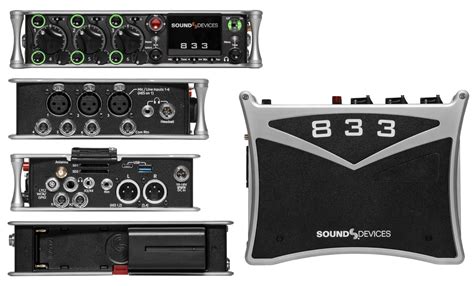 Sound Devices 833 Announced - Portable Compact Mixer-Recorder | CineD