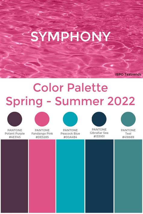 The Spring/Summer 2022 Color Palette | Summer color trends, Color trends fashion, Color schemes ...