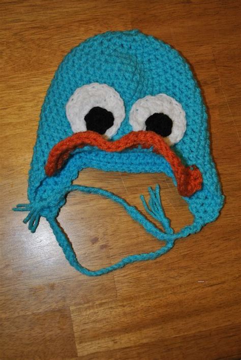 Perry the Platypus earflap hat