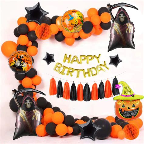 Halloween Theme Birthday Decorations Full Set - BirthdayShop