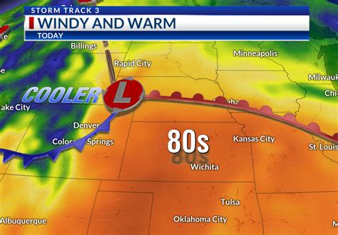 Kansas weather forecast: Next storm system brings cooldown and gusty winds