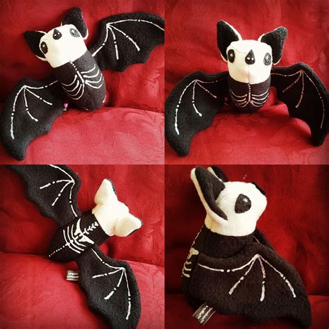 X-ray the Skeleton plush Bat plushie - Halloween - goth - nightmare before Christmas by ...