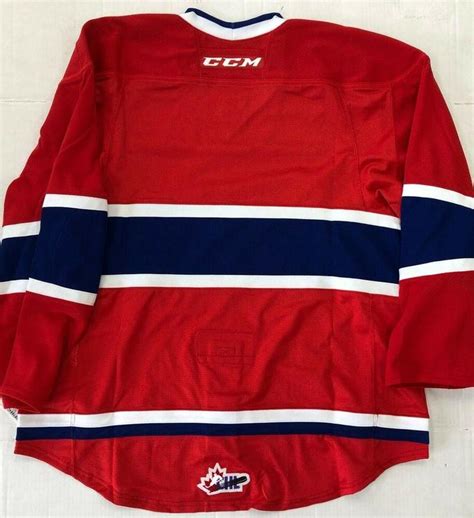 New Authentic Pro Stock CCM Spokane Chiefs Hockey Player Jersey 56 7287 ...