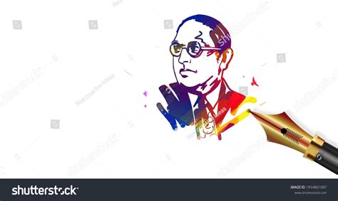 Illustration Indian Constitution Day Samvidhan Writer Stock Vector (Royalty Free) 1954861087 ...