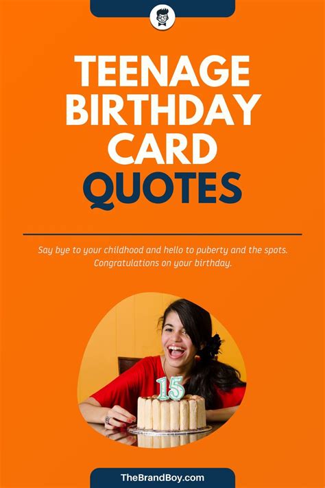 48 teenage birthday card sayings thewordyboy – Artofit