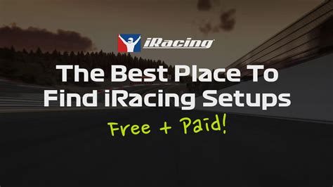 Iracing Oval Setup Cheat Sheet