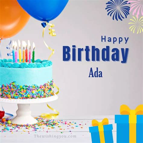 100+ HD Happy Birthday Ada Cake Images And Shayari