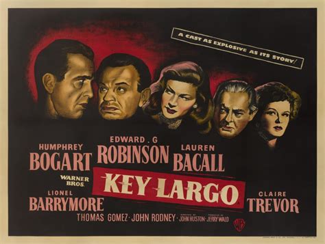 KEY LARGO (1948) POSTER, BRITISH | Original Film Posters Online | Collectibles | Sotheby's