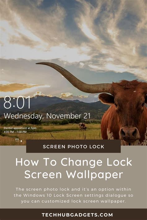 Screen Photo Lock | How To Change Lock Screen Wallpaper | Photo lock ...